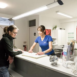 Terminvereinbarung Logopädie